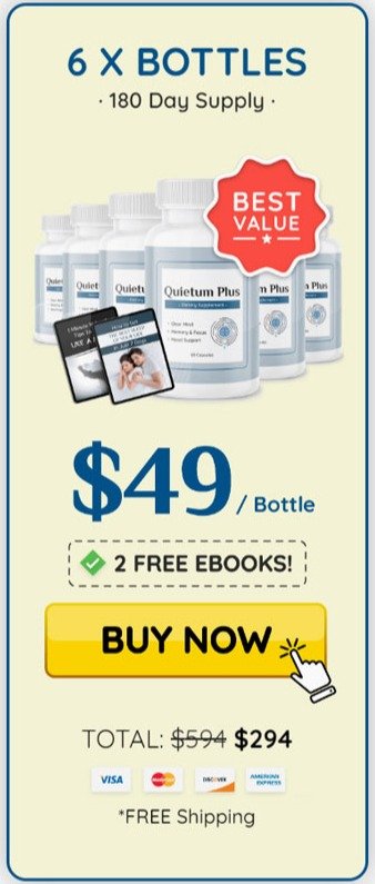 QuietumPlus.com - 6 Bottles